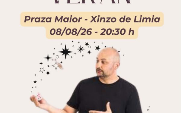 Xinzo acolle este sábado un espectáculo de maxia na Praza Maior