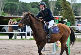 Laia Molinos, a madrileña que veranea en Nocelo de San Mamede