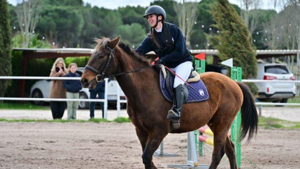 Laia Molinos, a madrileña que veranea en Nocelo de San Mamede