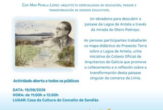 Sandiás organiza un obradoiro infantil sobre a Lagoa de Antela e Otero Pedrayo