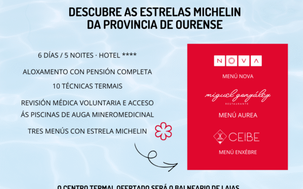 Termalismo con Estrelas: novos turnos dispoñibles