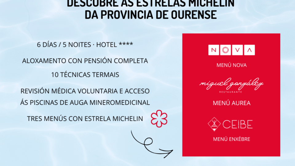 Termalismo con Estrelas: novos turnos dispoñibles