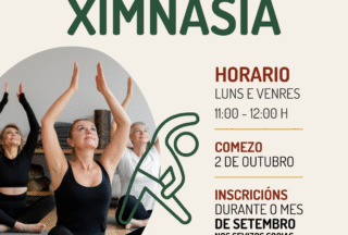 Ximnasia e Zumba: actividades físicas e promoción da saúde en Vilar de Santos