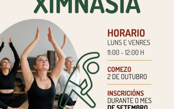 Ximnasia e Zumba: actividades físicas e promoción da saúde en Vilar de Santos