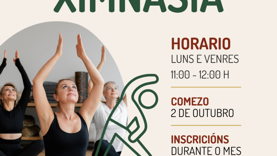 Ximnasia e Zumba: actividades físicas e promoción da saúde en Vilar de Santos