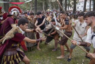 Xinzo de Limia revive a lenda do río Lethes na 26ª Festa do Esquecemento