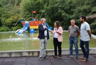 A Xunta inviste 600.000 euros en mellorar zonas verdes en dez concellos de Ourense