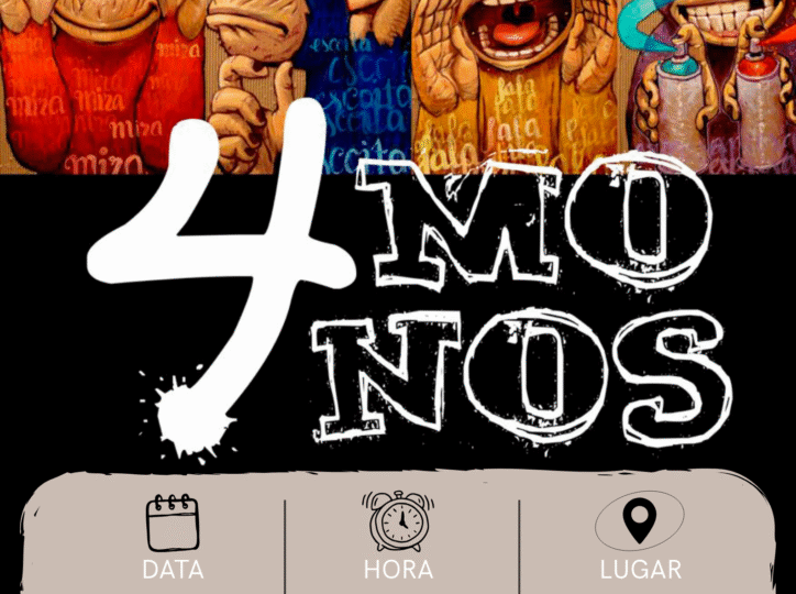 ‘Catro monos’ chega a Sandiás cun espectáculo cheo de humor, música e valores para toda a familia