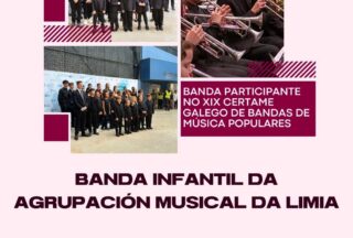 A Banda Infantil de Xinzo ofrece este domingo un concerto na praza de San Roque