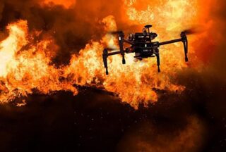 Investigan as causas do gran incendio de Calvos de Randín, que queimou 460 hectáreas