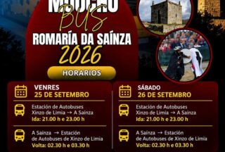 O Moucho Bus conectará Xinzo e A Saínza pola romaría