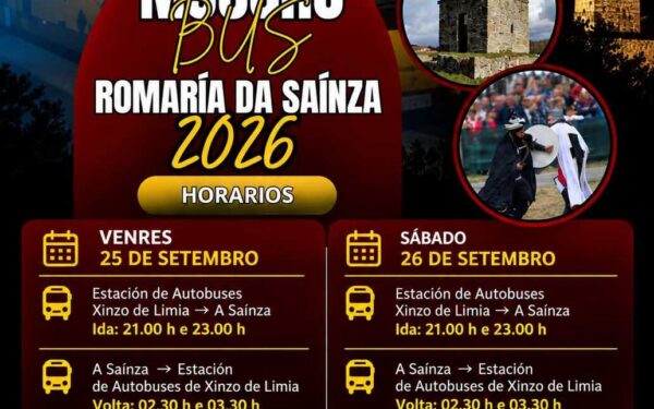 O Moucho Bus conectará Xinzo e A Saínza pola romaría