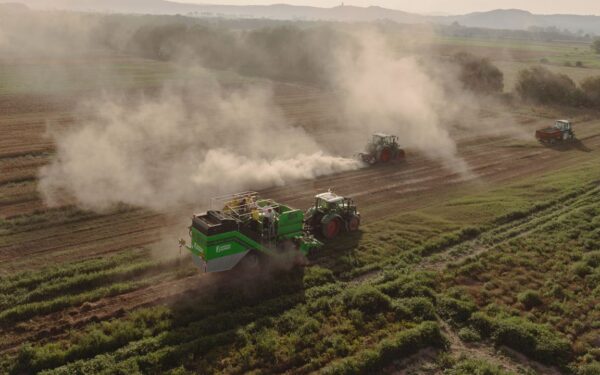 Nova maquinaria e previsións optimistas para a colleita de pataca en Xinzo