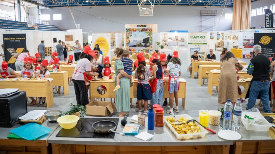 Os nenos de Xinzo aprenden a cociñar con produtos locais en Alimagro