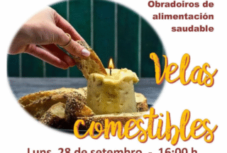 Obradoiro de alimentación saudable: velas comestibles