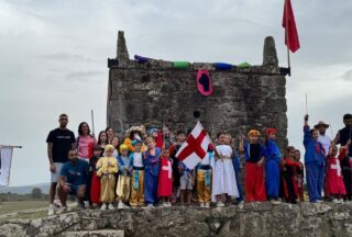 A Romaría da Saínza recupera o seu combate infantil e prepara o gran día