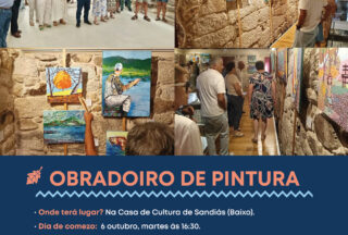 Volta o Obradoiro de Pintura a Sandiás