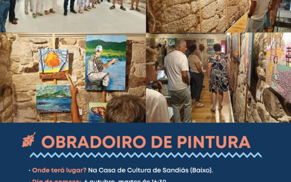 Volta o Obradoiro de Pintura a Sandiás