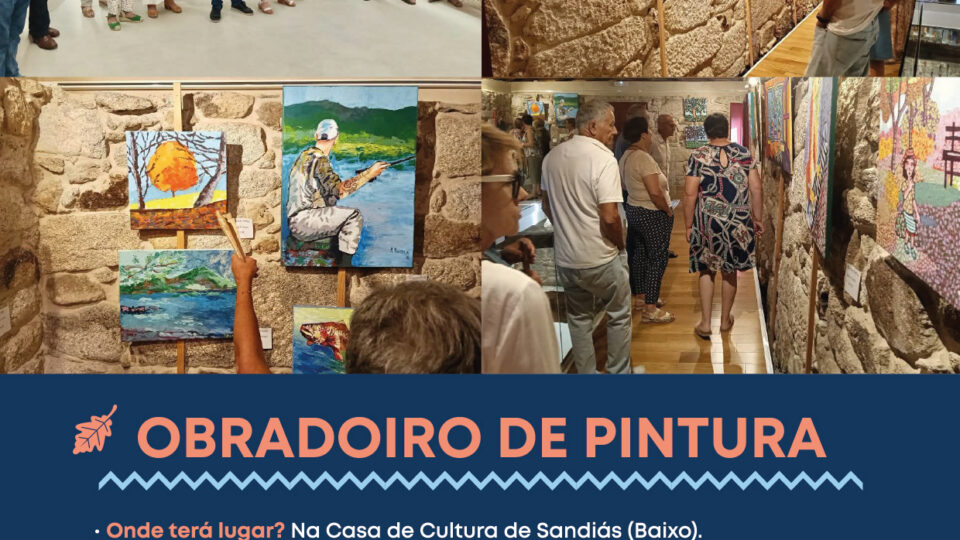 Volta o Obradoiro de Pintura a Sandiás