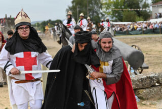 A Saínza volve triunfar coa súa histórica festa de mouros e cristiáns