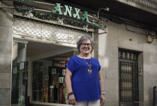 A histórica tenda de lencería Anxa de Xinzo pecha tras 35 anos