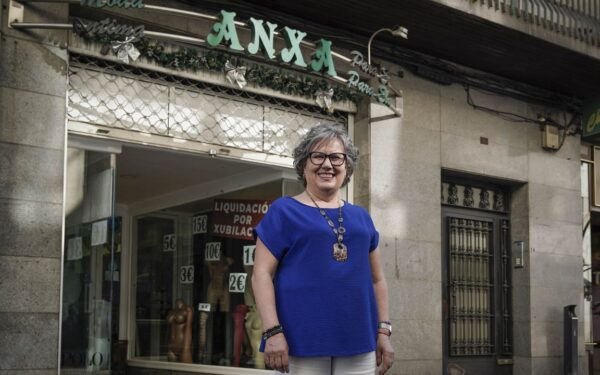 A histórica tenda de lencería Anxa de Xinzo pecha tras 35 anos