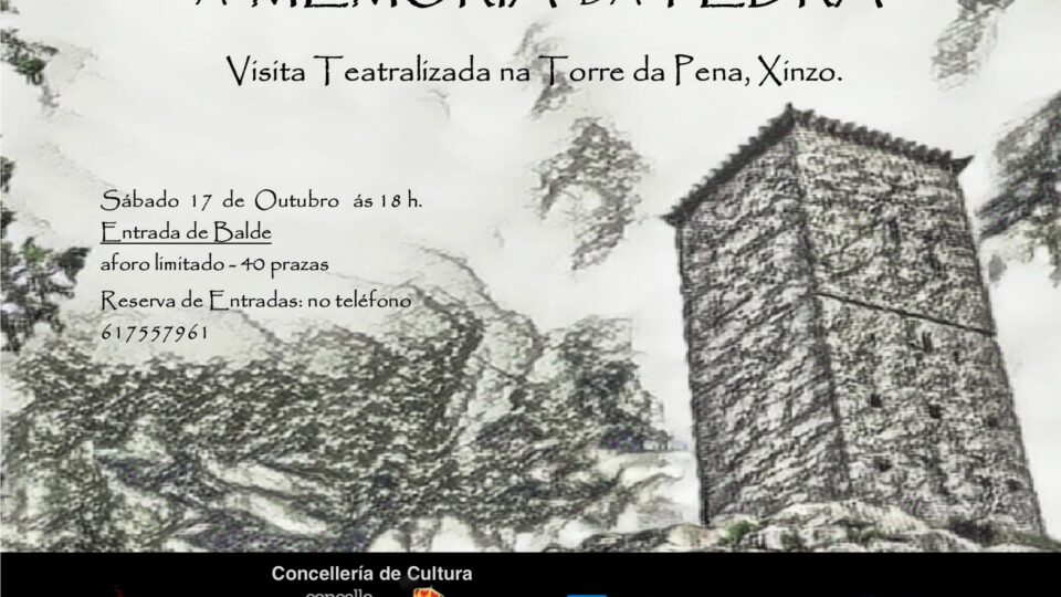A Torre da Pena de Xinzo acolle unha visita teatralizada gratuíta