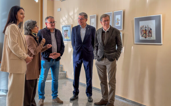ABANCA, Afundación e o Concello de  Xinzo de Limia amosan «Arte e humor. O  enxeño de Antonio Mingote»