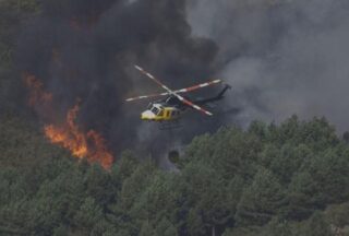 Calvos de Randín e Quiroga, declaradas zonas gravemente afectadas polos incendios
