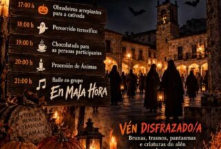 Xinzo celebra o Samaín na Praza Maior este venres 30 de outubro