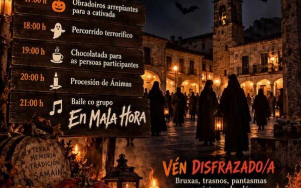 Xinzo celebra o Samaín na Praza Maior este venres 30 de outubro