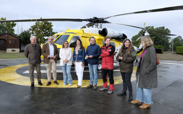 El nuevo helicóptero Black Hawk refuerza la lucha contra los incendios forestales en Galicia | NOTICIAS XINZO