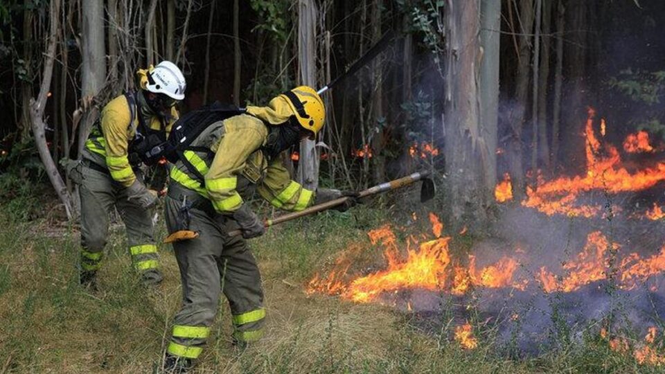 Un pequeno incendio afecta ao Parque do Xurés en Calvos de Randín