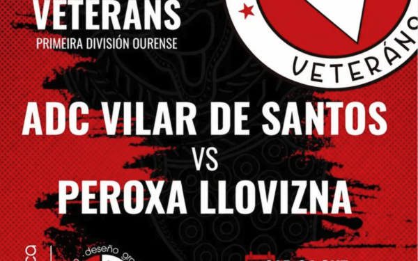 O ADC Vilar de Santos Veterans xoga mañá na casa