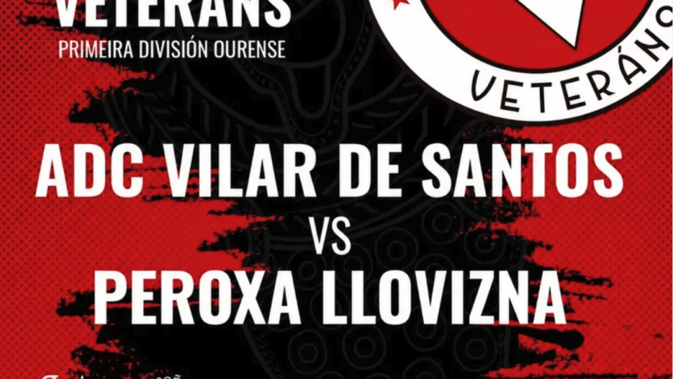 O ADC Vilar de Santos Veterans xoga mañá na casa