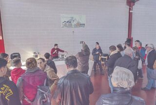 O pavillón de Baltar estreouse con éxito na primeira Feira do Mel da Serra do Larouco