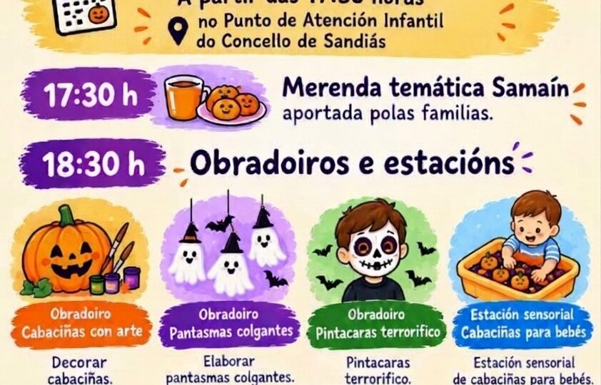P.A.I. Concello de Sandiás | Samaín 2026
