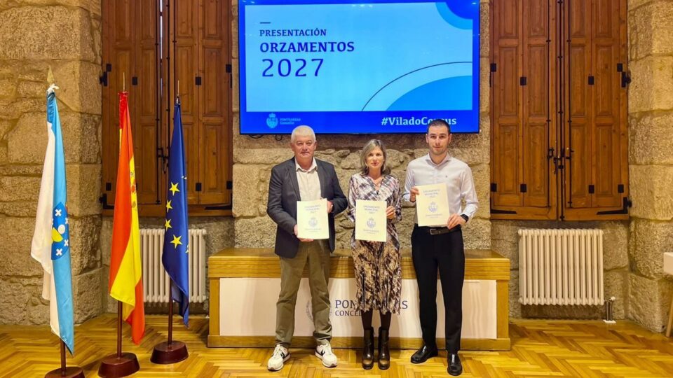 Ponteareas terá un orzamento de 24,9 millóns en 2027 centrado en servizos e obras parroquiais