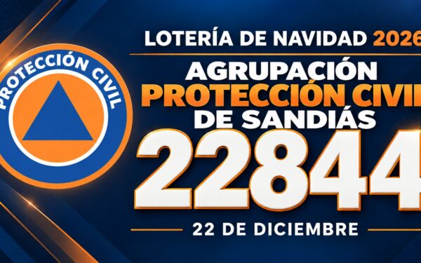 Protección civil de sandiás, tamén coa ilusión da lotería de nadal