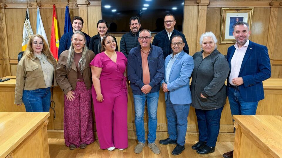 Unha delegación iberoamericana visita Xinzo de Limia para coñecer a xestión municipal