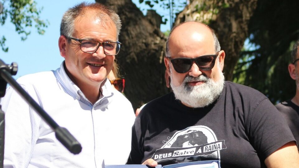 Xinzo de Limia entrega a Medalla do Concello ao mestre Xosé Manuel García Lorenzo