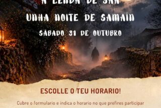 Vilar de Santos celebra o Samaín coa ruta "A Lenda de Saa"