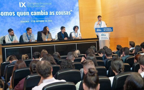 Martín Gil, novo presidente de Novas Xeracións do PP en Ourense